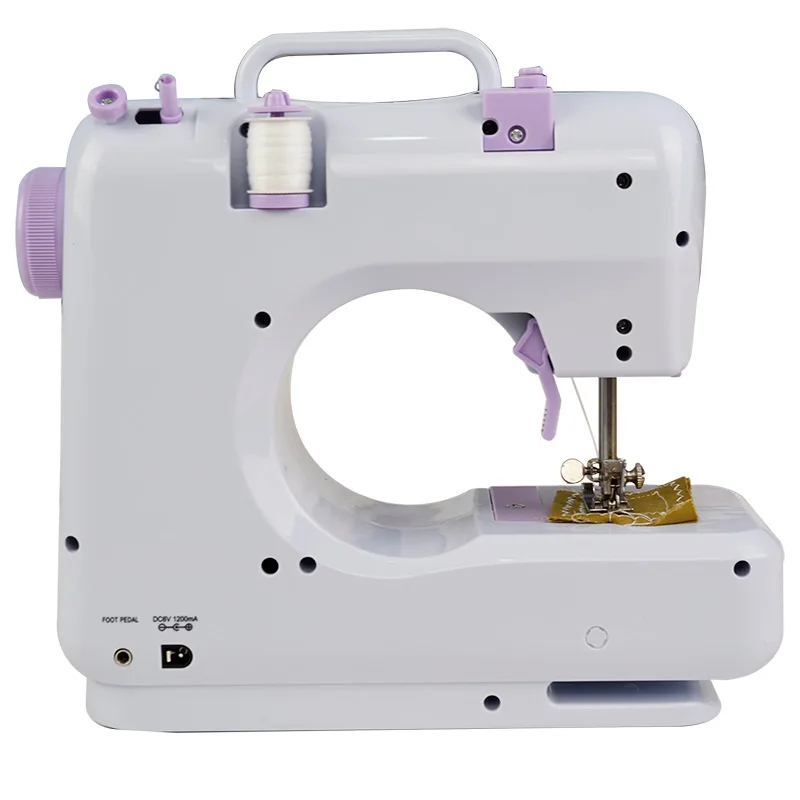 juki sewing machine Durable and stable.portable sewing machine electric mini Power supply battery two types of power supply