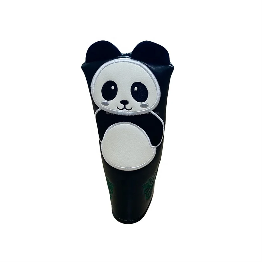 Wholesale custom Golf Mallet Putter Cover Headcover Club Protector Magnetic Closure