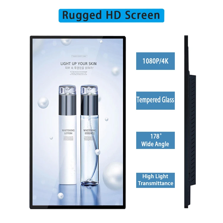Интеллигентая (ый) 32 Inch закрытый интерактивный монитор 4k ЖК-дисплей Digital Signage меню доски цена комнатный рекламный экран