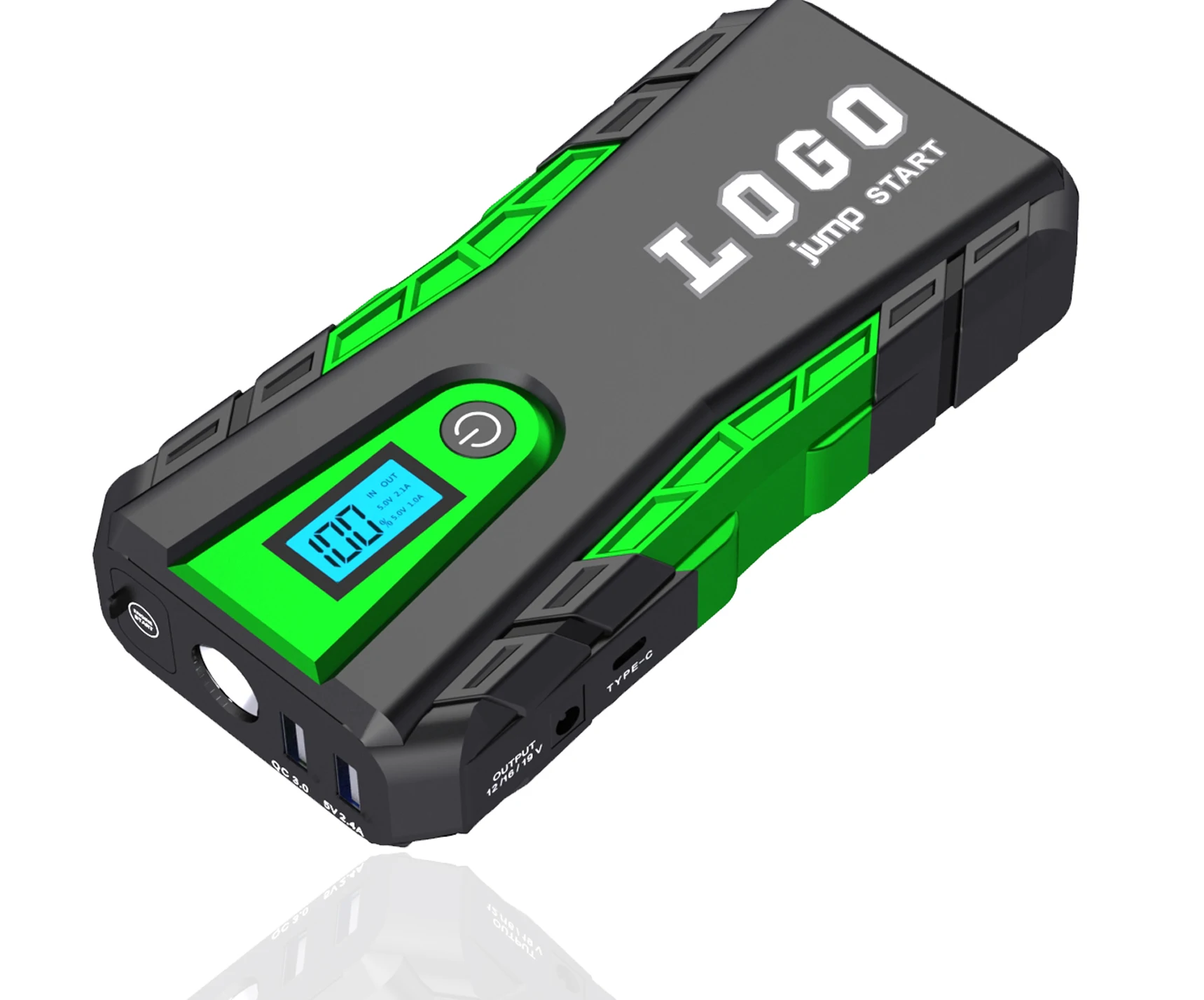 портативный Стартер батареи Мобильная мощность компактный 10000Mah банк силы стартер скачка с