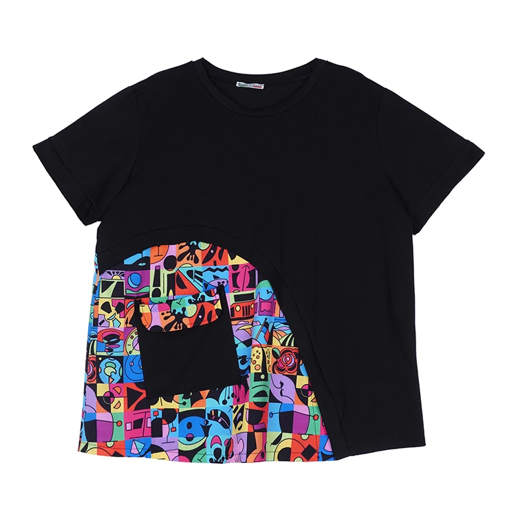 
Made in Italy Short Sleeve T Shirt Women Summer Cute Print Graphic Tees Tops Clothing Women Shirts Blouse 