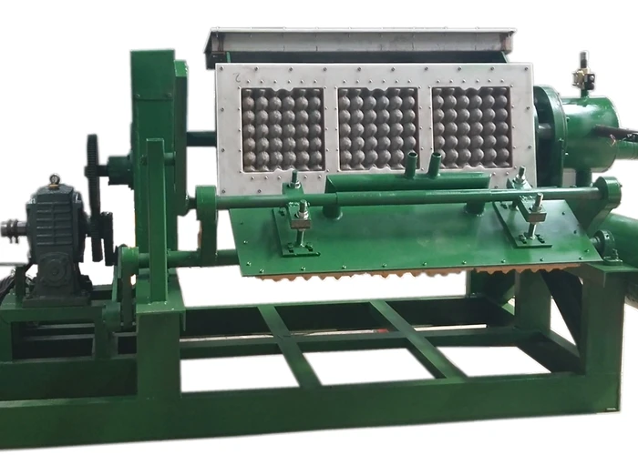 2000 pcs/hr Paper Pulp Molding Semi automatic Egg Tray Machine Price Without Dryer