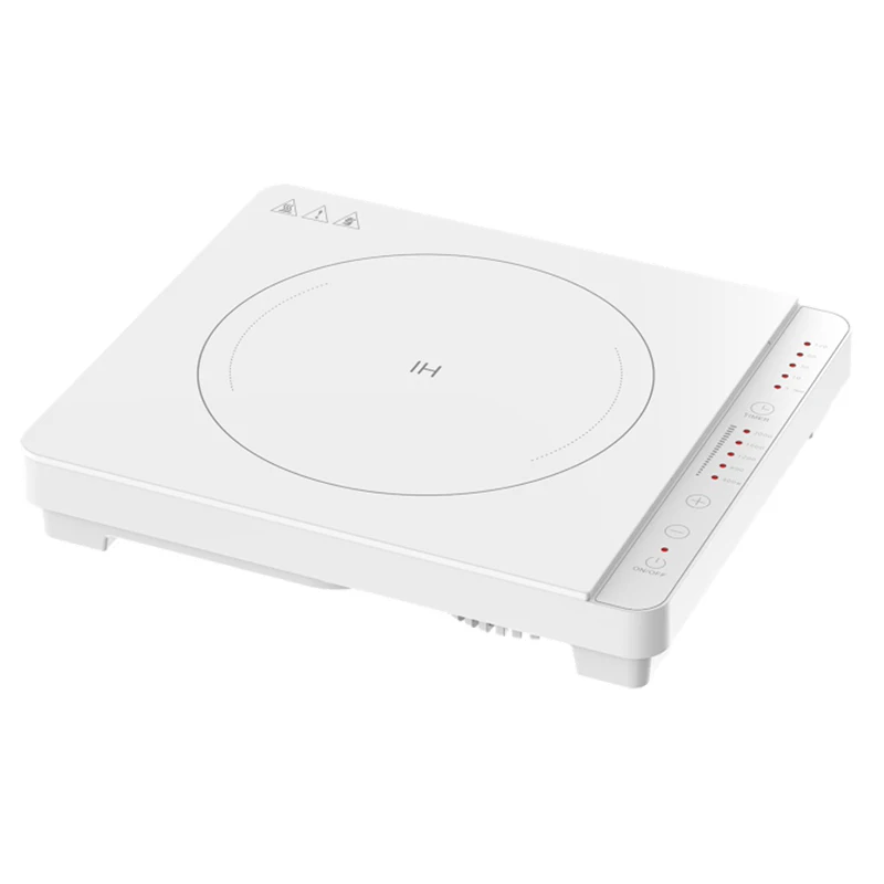 New Arrival 2000W Plastic Housing Aluminum Coil Countertop Induction Cooker Electric Household Kitchen Appliance English Home