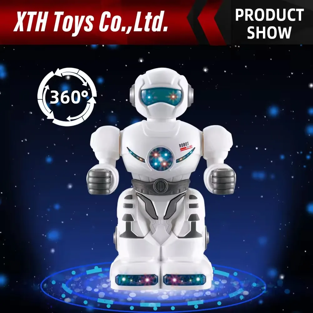 Hot Selling Smart Robot Toys Intelligent Music And Light Robot Education Robot For Kids Early Education