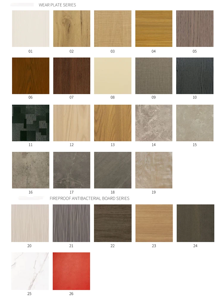 Modern flush design narrow frame laminated wooden door for houses