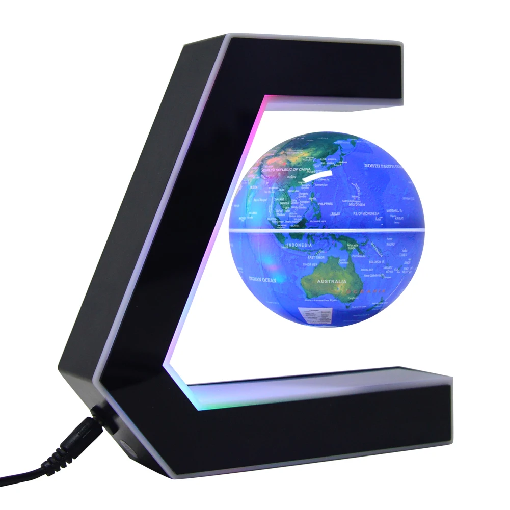 Wholesale Magnetic Levitation Floating Globe with 16 Colorful Led Light with control