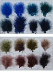 RT148 Bleached Dyed olored Decoration Ostrich Feathers