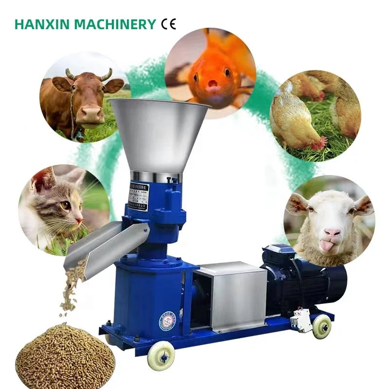 Livestock food chicken rabbit feed pellet making machine for sale