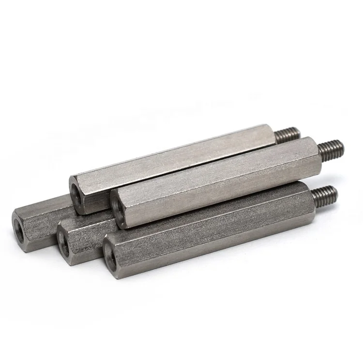 Brass stainless steel male female hex standoff pcb screw nut m/f  threaded gold hexagon spacer M2 M2.5 M3 M4 M5 M6 x 20MM+10