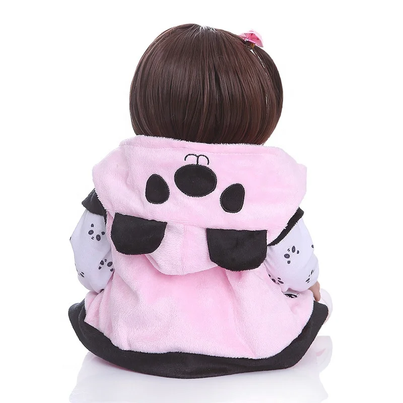 Amazon Hot Selling NPK 48CM Reborn Baby Dolls Realistic Baby Doll Soft Full Body Silicone Waterproof Toddler Girl Dolls