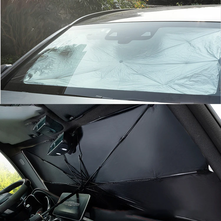 2020 New Design UV Protection Portable Car Umbrella Car Shade Umbrella,Car Sunshade Umbrella