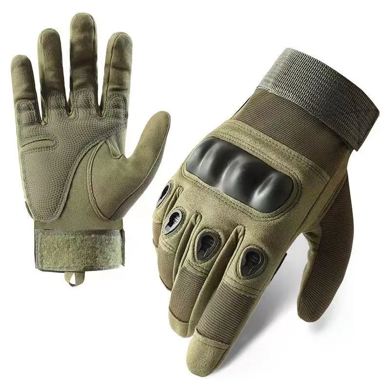 Outdoor hunting high quality full finger anti-slip tactical hand gloves