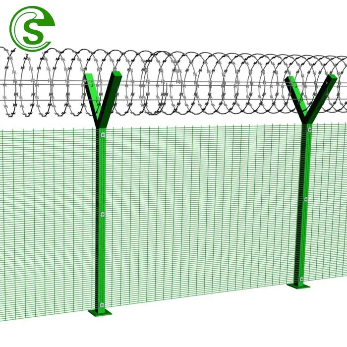 Clear View Vu Fencing 358 pro-sure security mesh fence Anti climb welded mesh