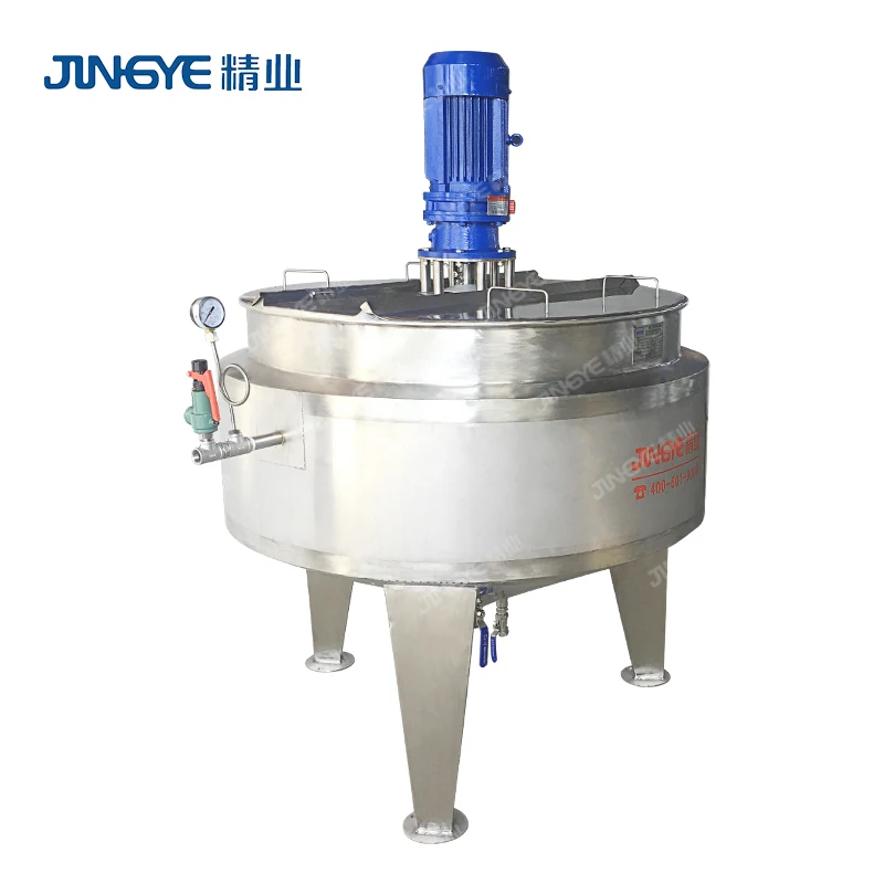 100-600L Double Jacketed Cooking Tank / Industrial Steam Jacketed Cooking Kettle/Commercial Restaurant Soup Cooking Equipment