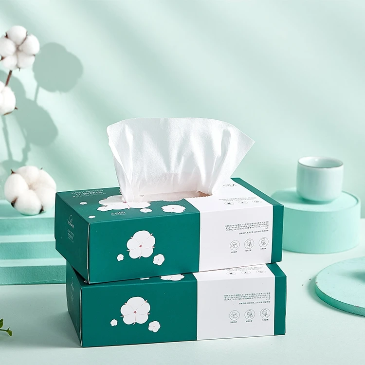 Cotton tissues face cotton tissue viscose thickness disposable face towel