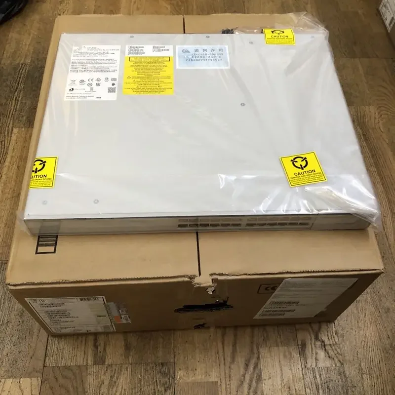 Сетевой коммутатор scisco 24 или 48 порт 10 г переключатель питания по восходящей линии связи C9200L-24P-4X-E C9200L-48P-4X-E оригинальное пятно