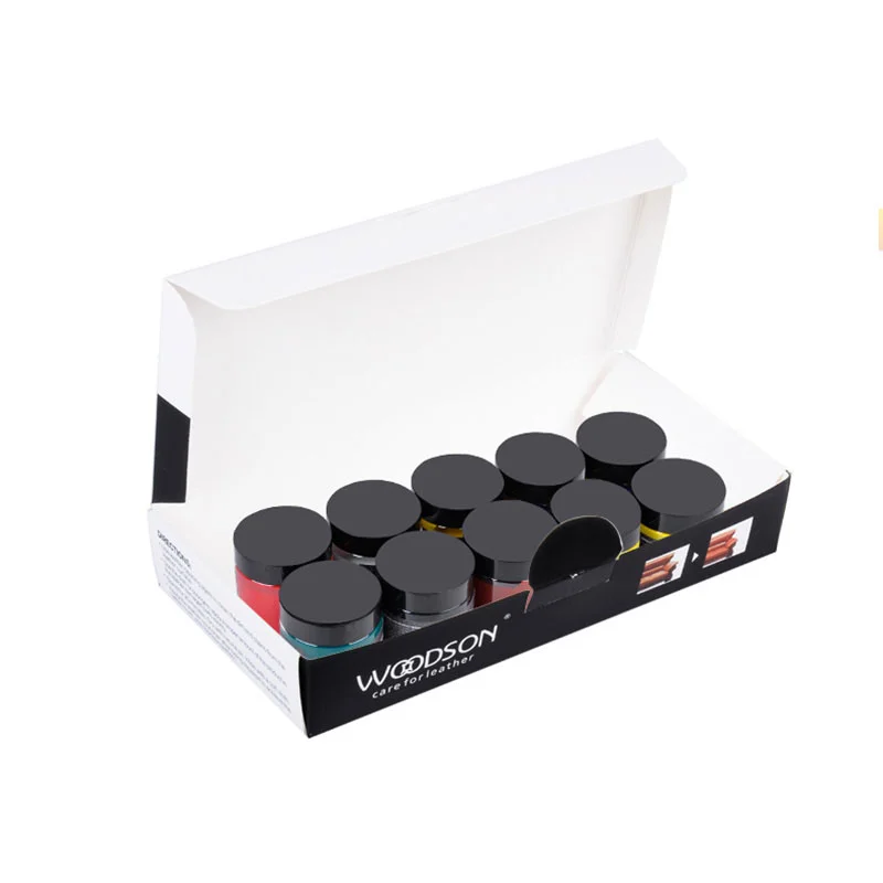 Factory direct made colored shoe polish pure natural dye color for leather
