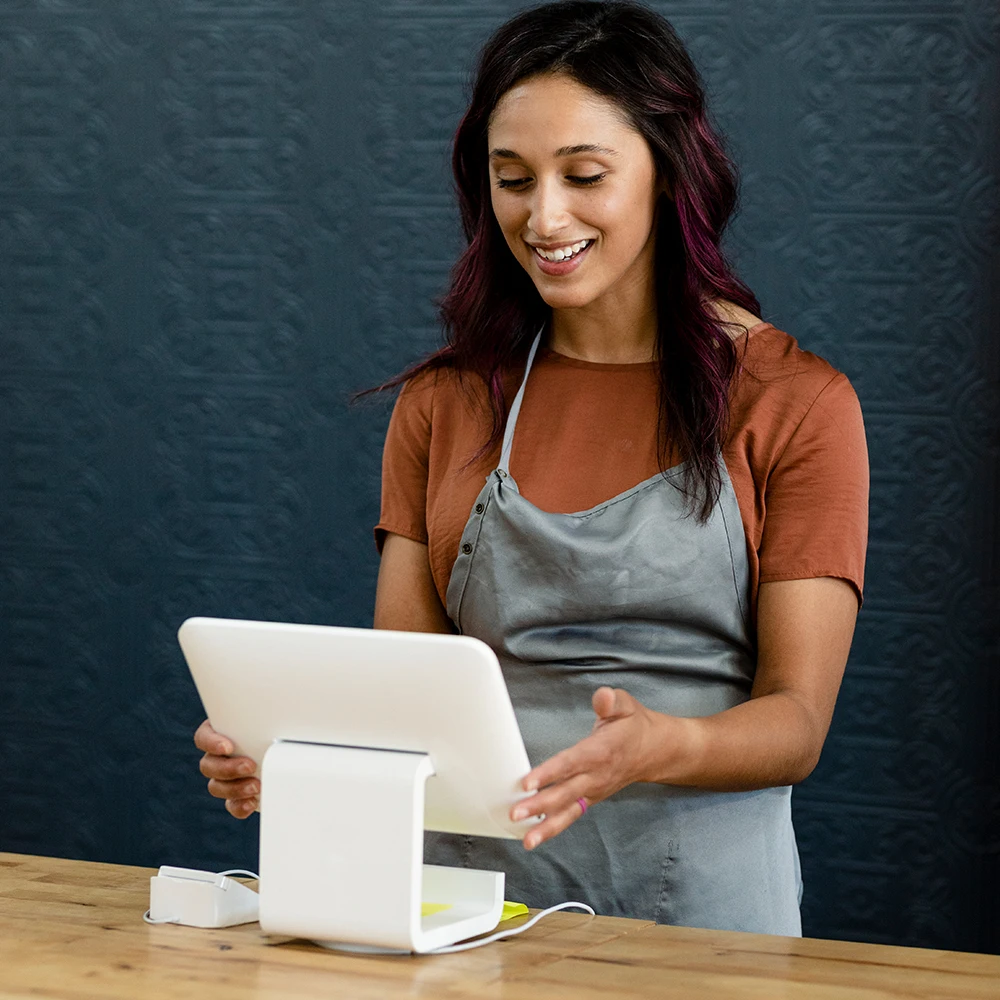 High-tech 10 Inch Shop POS Nfc Tap to Pay Android Tablet No Battery Smart Touch Screen With Charging Docking Station