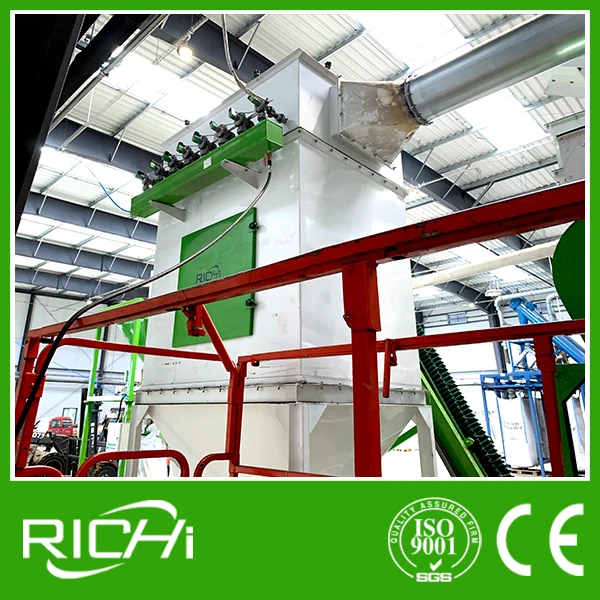 Ce Approved 1-5T/H Wood Pellet Production Line / Wood Pellet Machine For Pellet Making With Low Price
