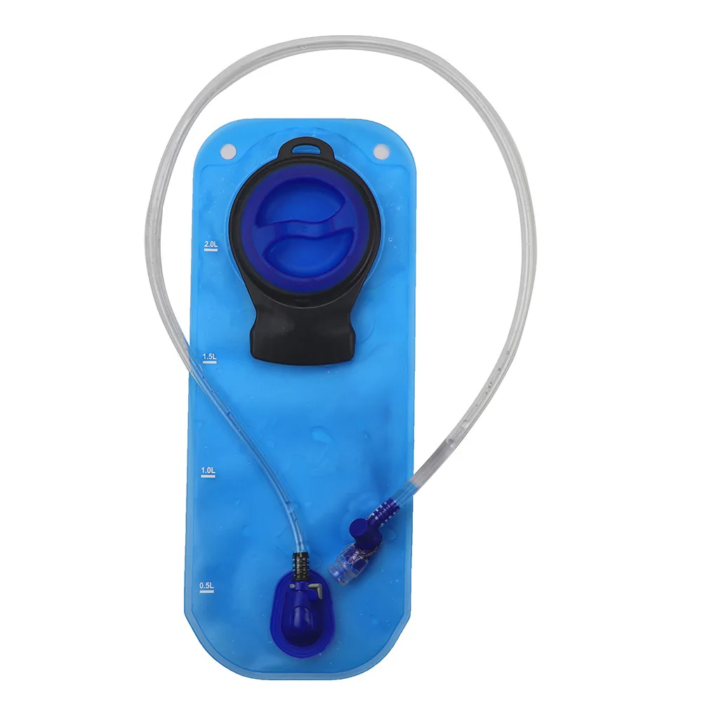 Leak Proof 2L Hydration Bladder Hydration Pack High Flow Bite Valve Water Storage Water Bladder