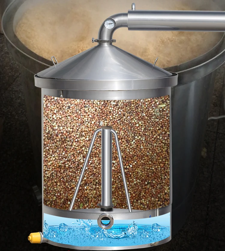 
300l alcohol distiller brewing boiler with home brew accessories 