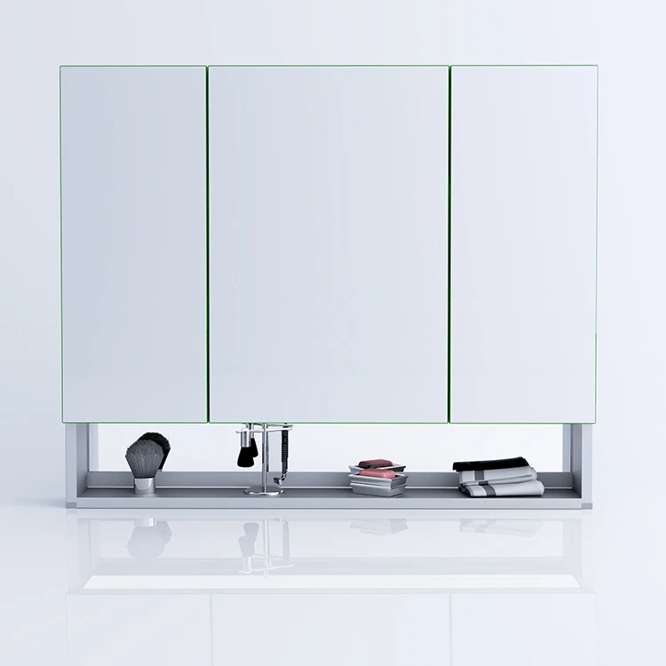 Morden surface mount three doors 30 36 inch bathroom vanity mirror medicine cabinet