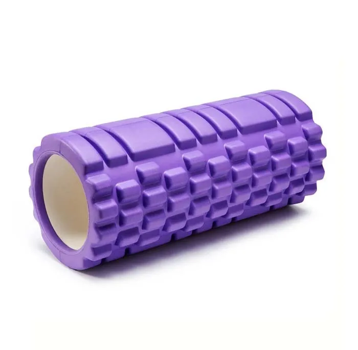 Высокая плотность EVA полый Пользовательский логотип Yoga пенный ролик для мышечного массажа ролики йоги тренажерного