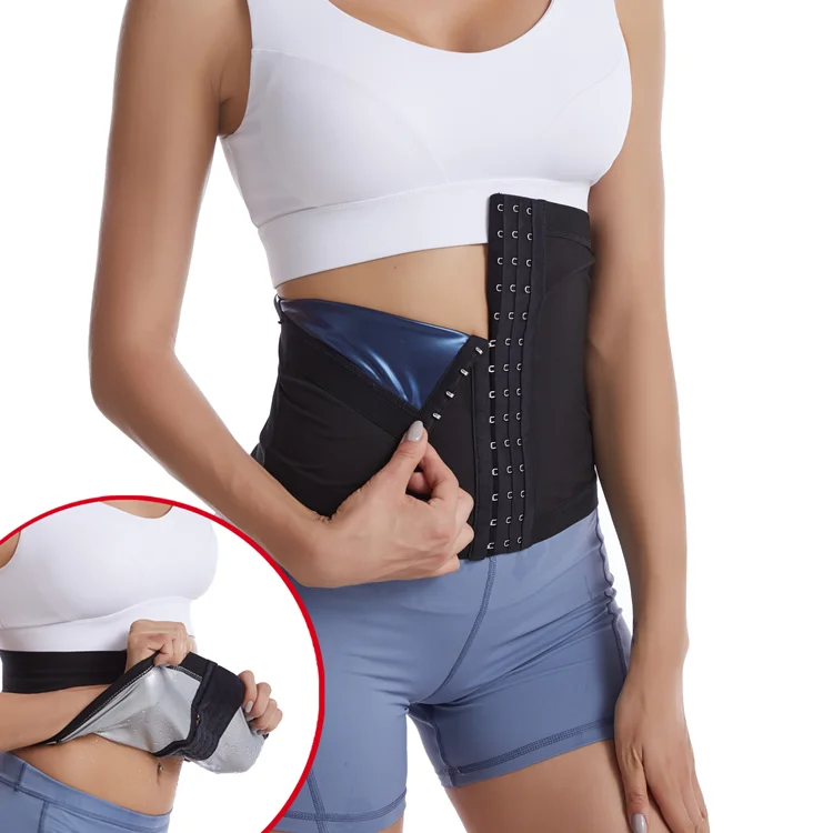 Hot Sale Sauna Sweat Shaper Neoprene Waist Cincher Belly Wrap Sauna Slimming Belt For Women