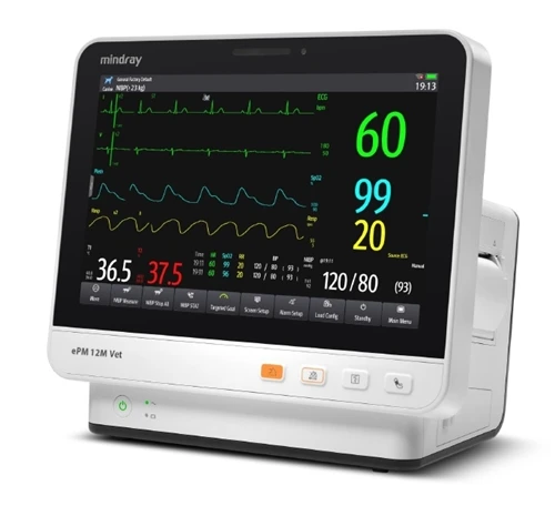 Mindray ePM12 Vet Multiparameter Monitor Veterinary Patient Monitor for Animal Hospital