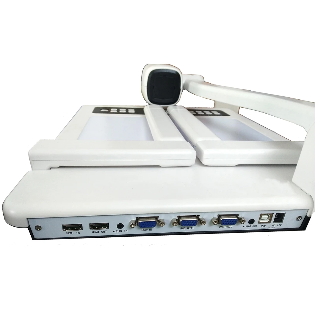22X Optics High Quality Visual Presenter Portable Desktop Document Page Scanning Book For Educational/Work Devices