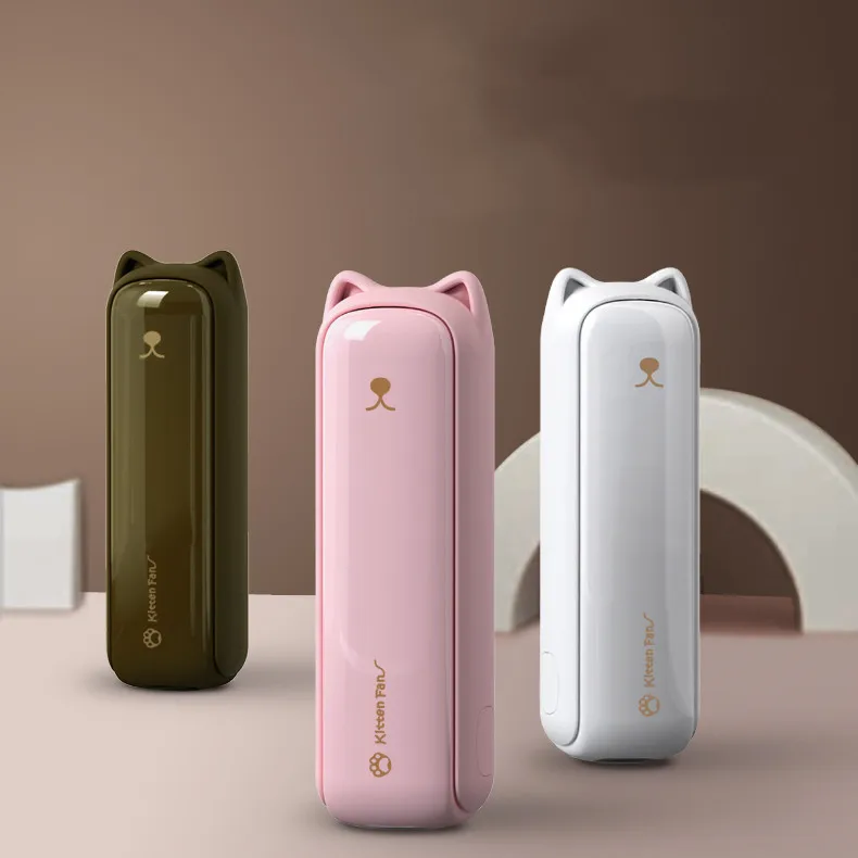 
Home Appliances New Foldable Handheld Electric Cat Fan with Long Endurance of 24 Hours Kitten USB Fan 