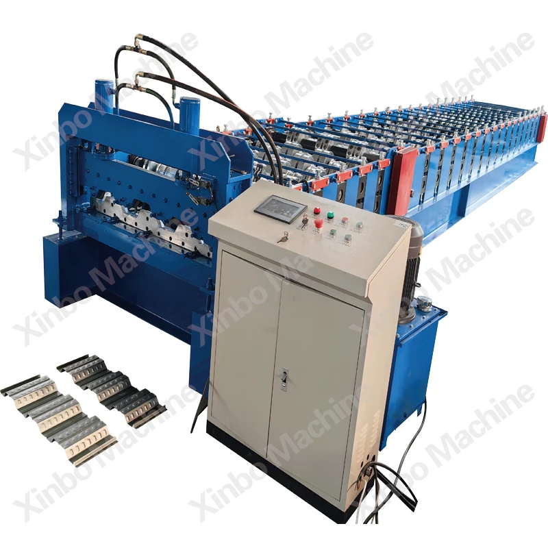 Hot Selling Floor Decking Steel Panel Construction Making Roll Forming Machine ceramic tile production line