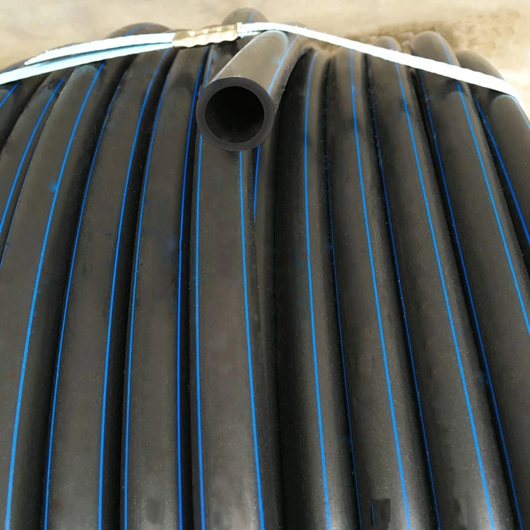1inch 2 inch polyethylene Irrigation Small Diameter HDPE rolled pipe rubber hose PE irrigation tube black plastic coil pipe