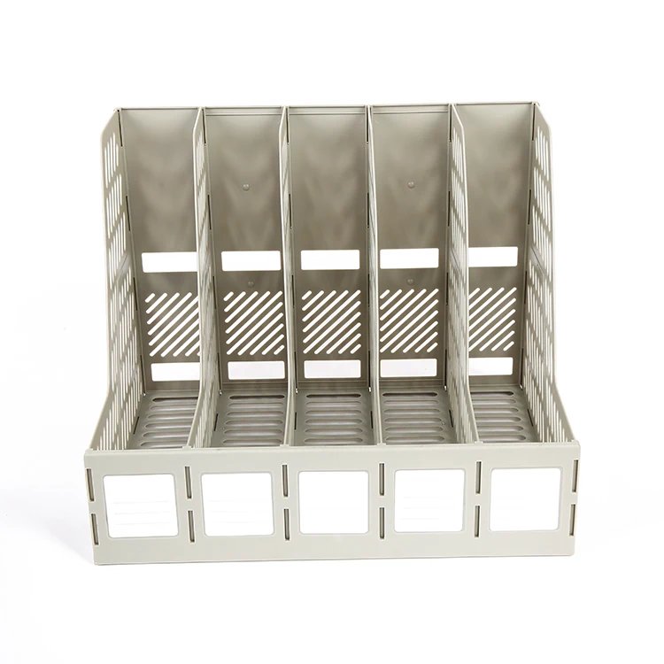 
Wholesale Supply Stackable Sustainable Office School Supplies Plastic Desktop File Organizer 
