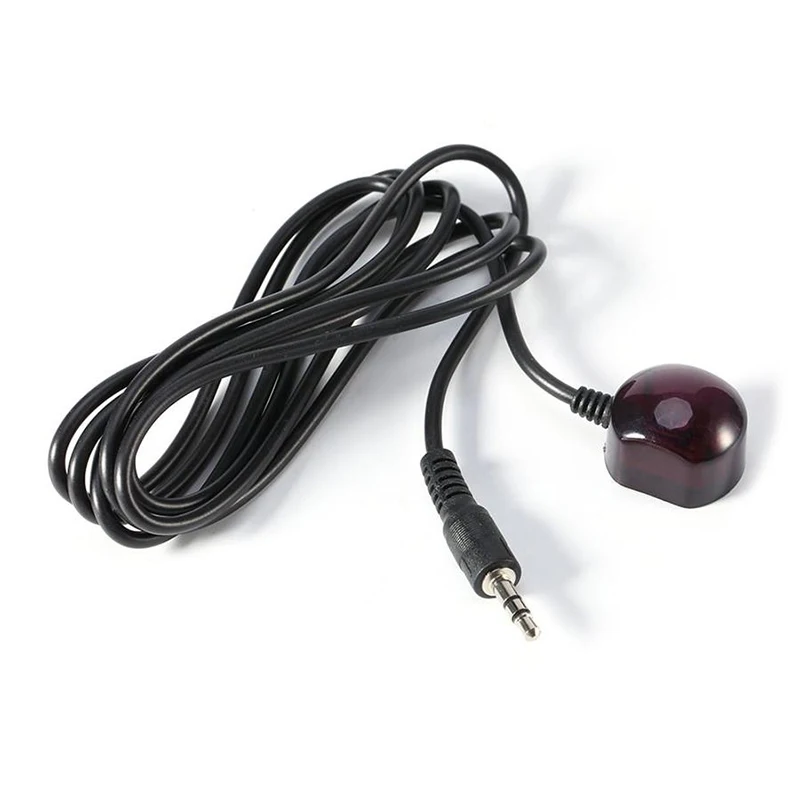 1.5M 3.5mm plug to Infrared IR TV Remote Control Receiver cable with LED