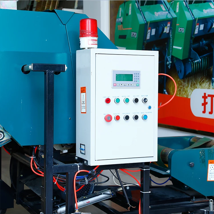 High Quality Fresh Grass Agricultural Machinery Corn Silage Round Baler Silage Straw Round Baler For Sale