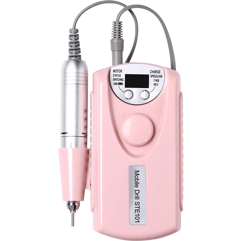 Высокоскоростная шлифовальная машина для ногтей 30000RMP, 2200 мАч