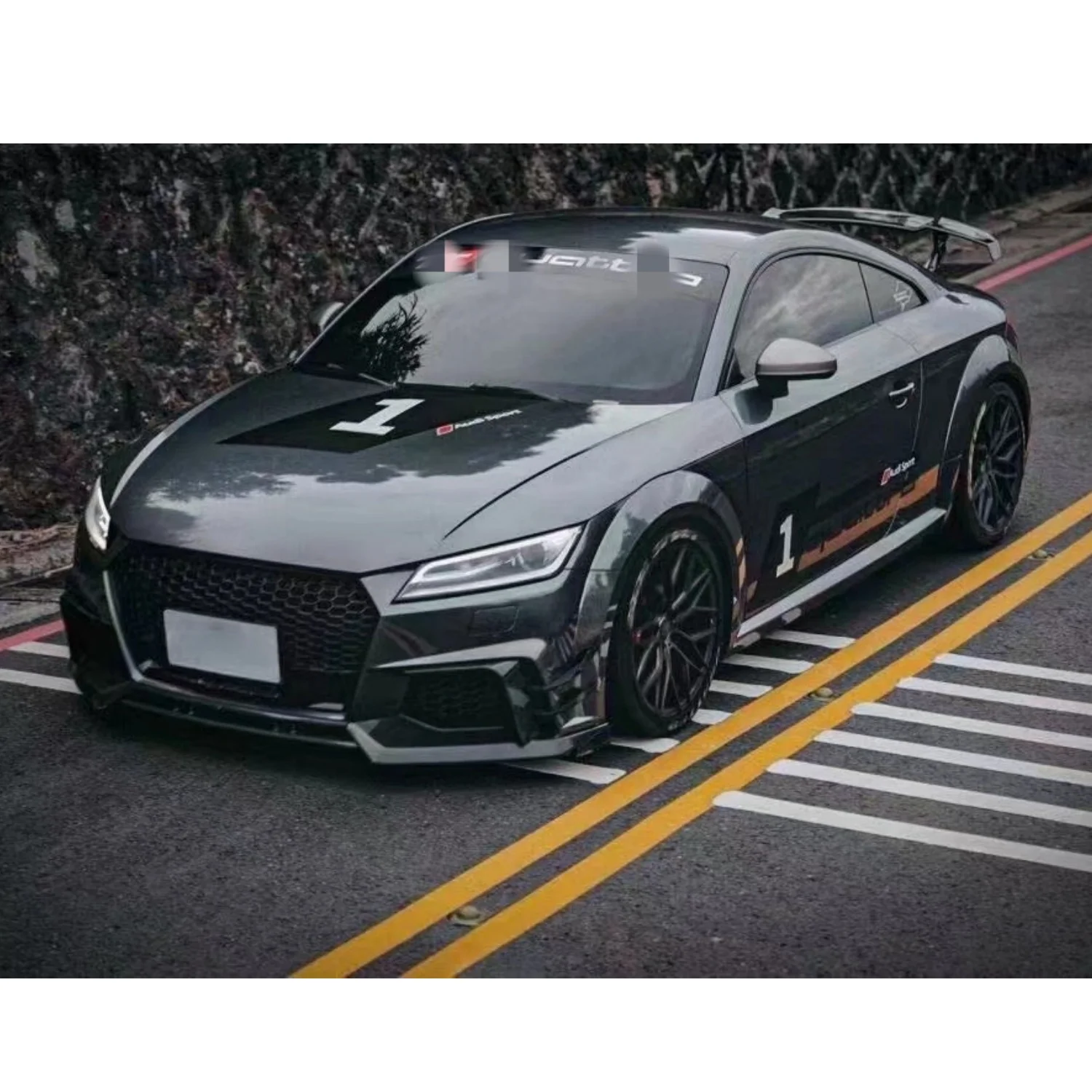 High quality car rear tree disruptor suitable for Audi TT TTS TTRS GT spoiler