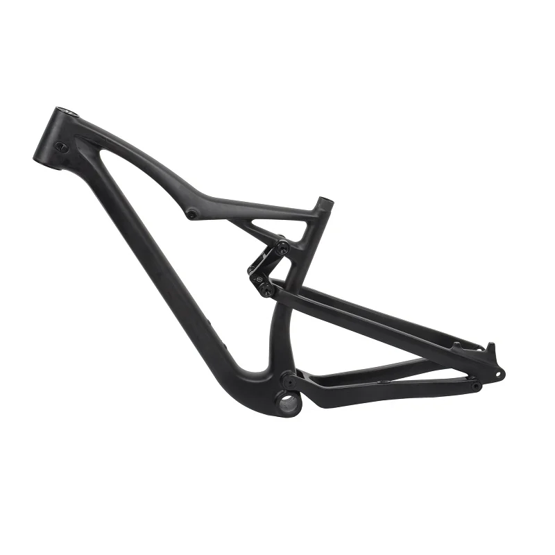 Dengfu M08  mtb carbon frame full suspension daul suspension moutian bikes
