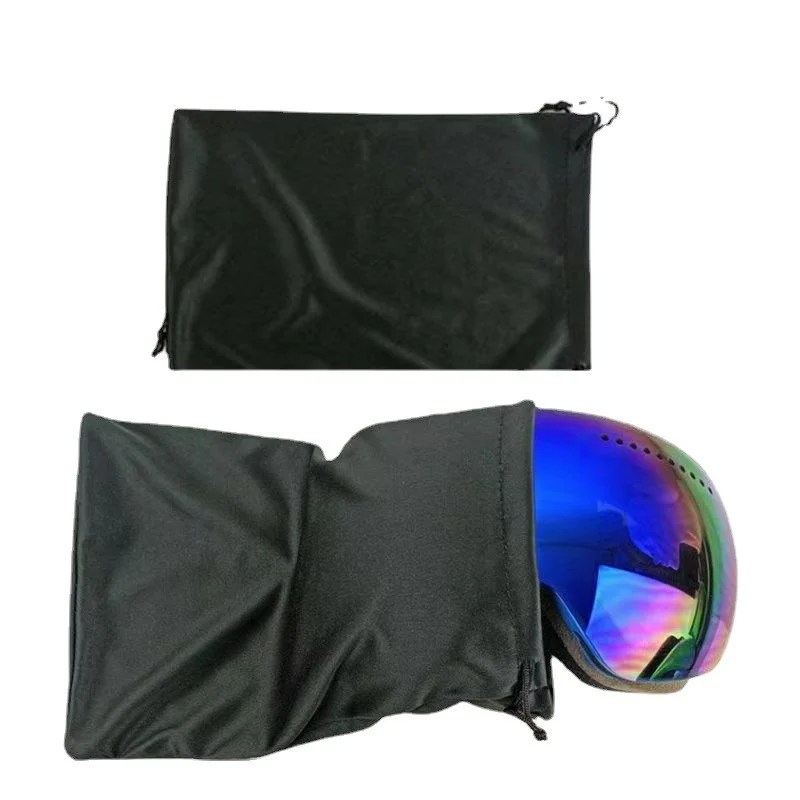 Colorful Ski glasses Bag Drawstring Pouch Glasses Case Soft Eyeglasses Pocket Spectacles Cloth Bag