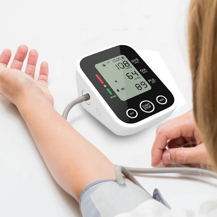 Popular black daily ambulatory blood pressure monitor for high blood pressure diagnosis, pregnancy blood pressure monitor