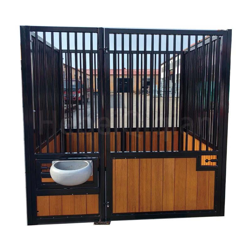 Equestrian barns european style portable horse stable outdoor wooden toy horse stables