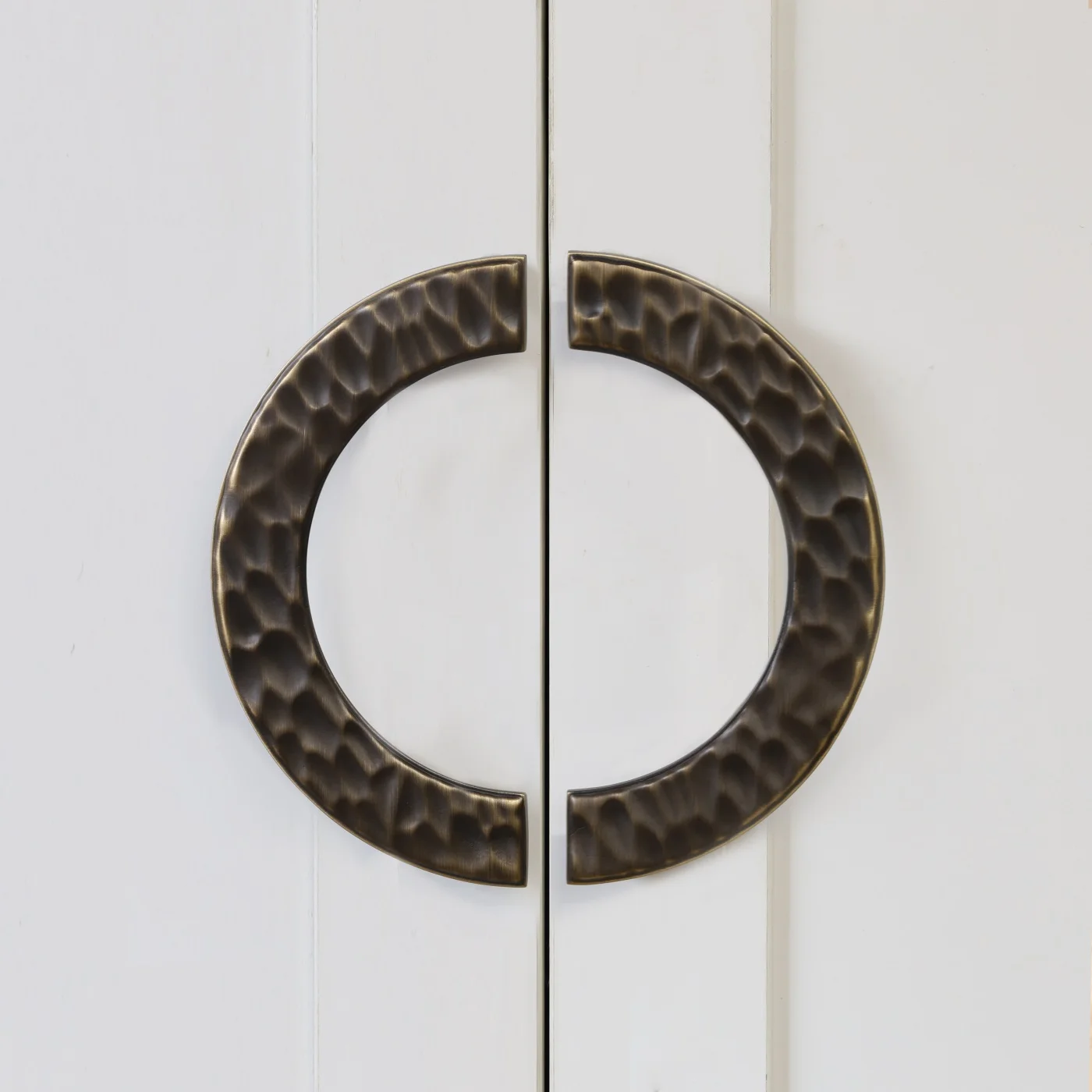 Maxery Luxury Half-Ring Shape Handle Paired Cabinet Handles  Antique Bronze Brass Furniture Hardware Custom Pull for Home Hotel