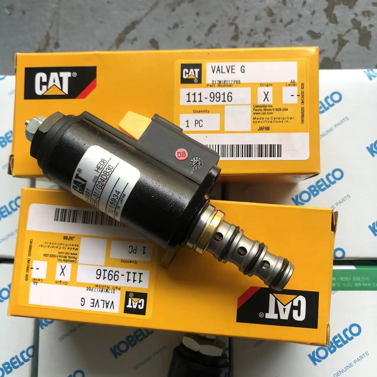 DIGGING  1119916 Solenoid Valve 111-9916 For E320B E312B E330B Excavator Hydraulic Solenoid Valve