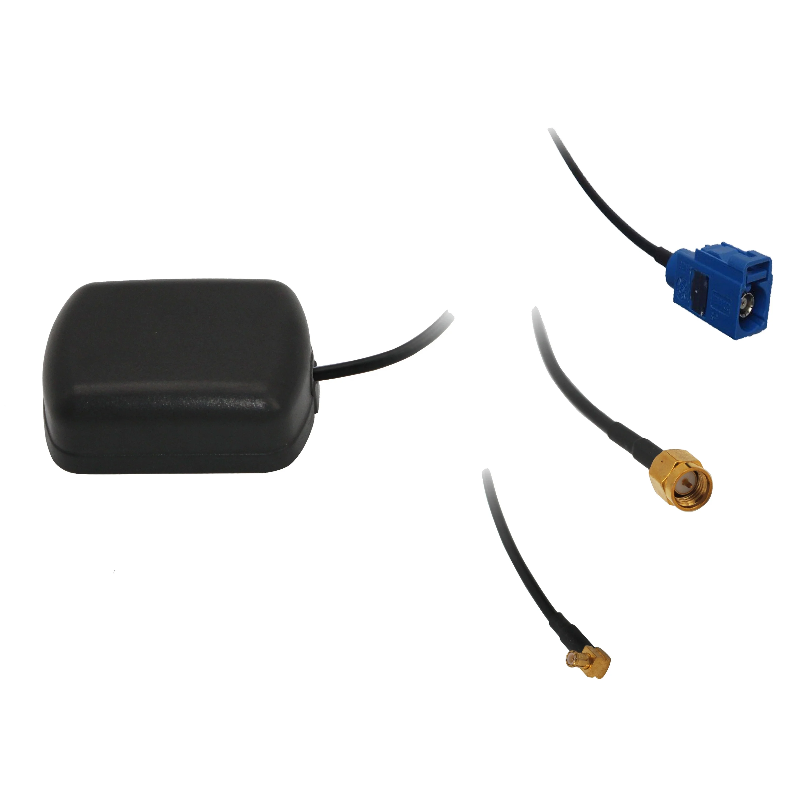 
Custom Logo GPS Satellite Positioning Antenna with SMA/MMCX/MCX/BNC/SMB/FAKRA Connector 