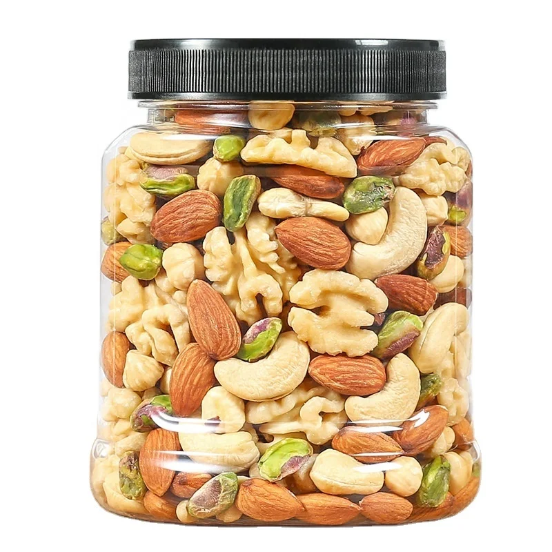 Hot sale canned 500g roasted mix nuts with dried fruits ready to eat with competitive price nutrition delicious nuts snacks