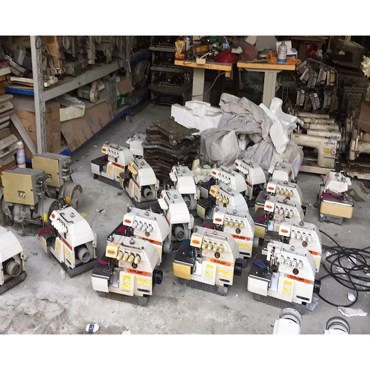Sewing Machine Super High-Speed Sanzheng 747 Overlock Industrial Sewing Machine GOOD Condition Used