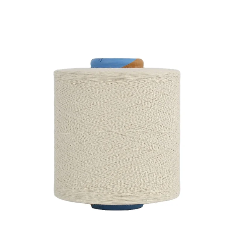 Recycle Polyester Cotton Thread Raw White Recycle 20s Regeneration of Cotton and Polyester