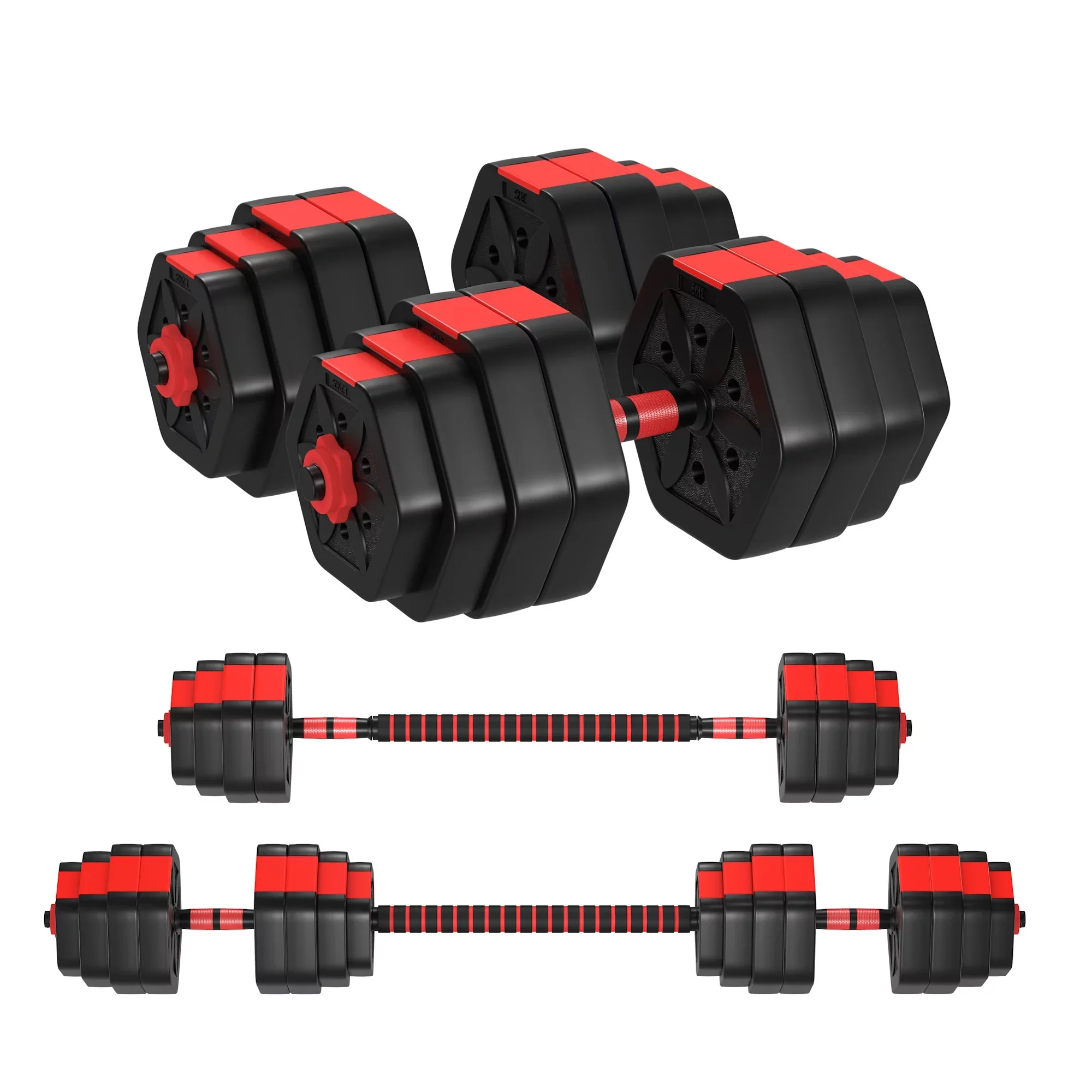 Gymbopro Wholesale favorable price home use cement adjustable dumbbell 40 kg set
