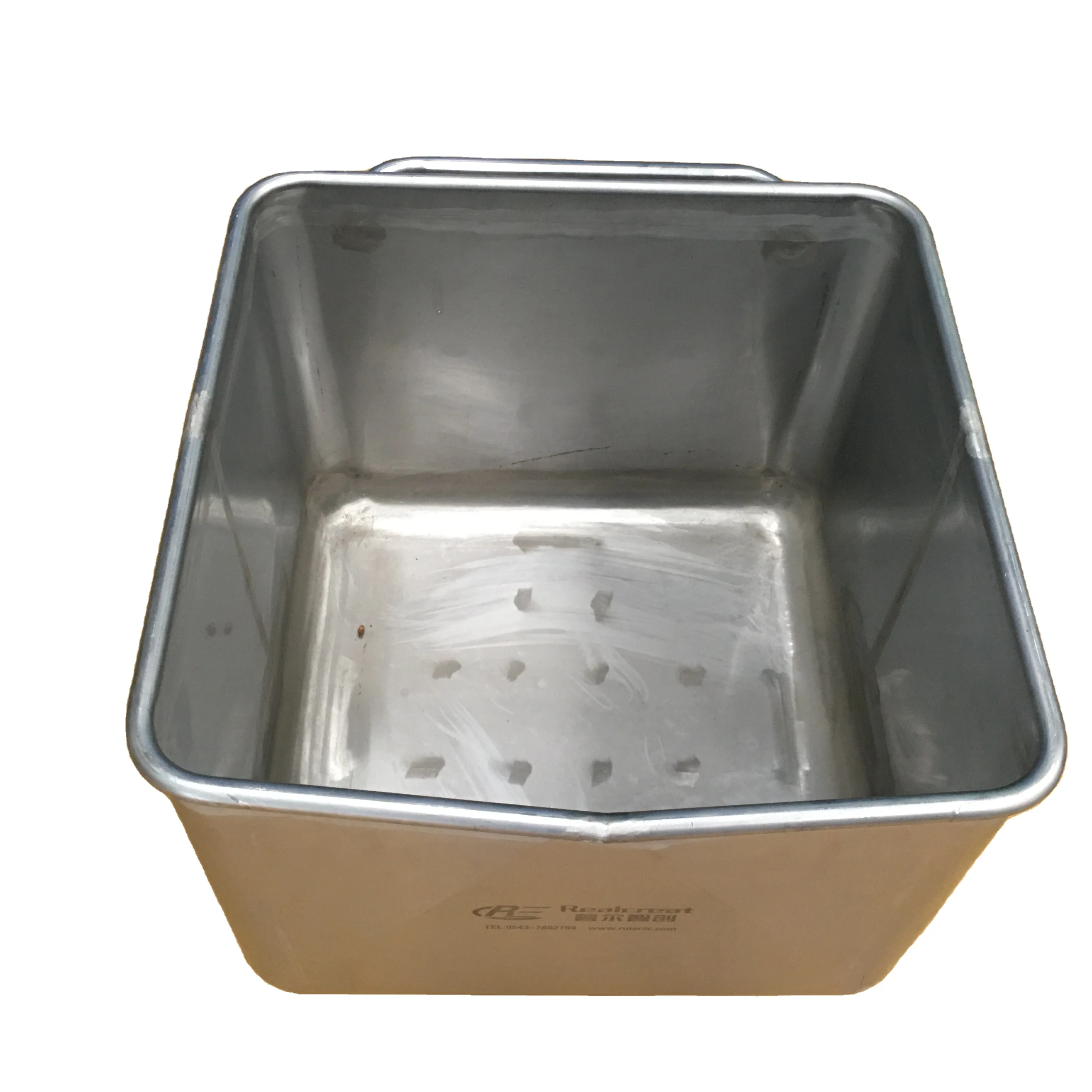 Ручной ковш для мяса из нержавеющей стали под заказ/четырехколесная тележка с ручным нажимом/ручное оборудование для переработки мяса